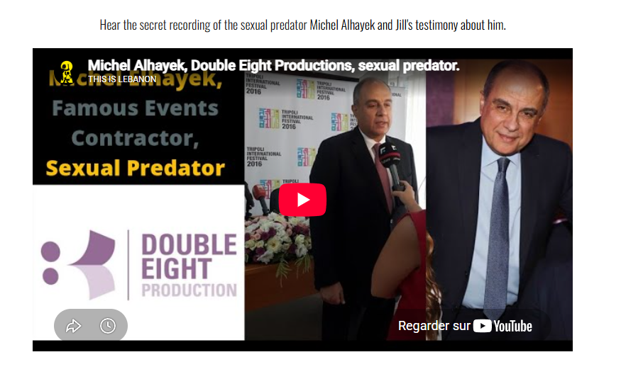 Michel Alhayek scandal